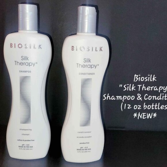 Biosilk "Silk Therapy" Shampoo & Conditioner *NEW* - Picture 1 of 2